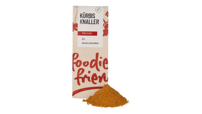 BIO Kürbisknaller in einer kompostierbaren Tüte von foodie & friends