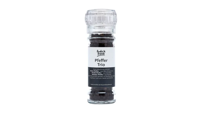 Keramikmühle Bio Pfeffer Trio 45g Gallerie Bild 1