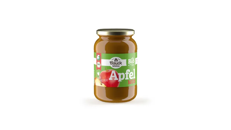 Apfelmus gesüßt Bio