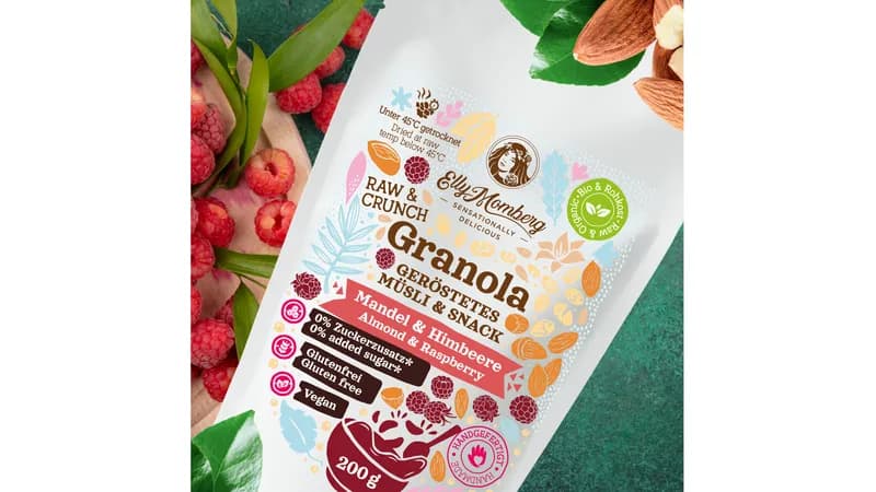 Rohkost Granola - Mandel & Himbeere von Elly Momberg Gallerie Bild 2