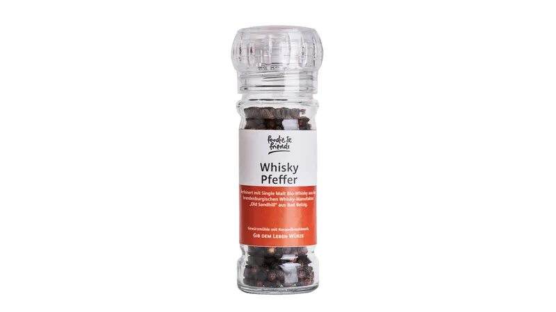 Keramikmühle BIO Whisky Pfeffer von foodie & friends Gallerie Bild 1