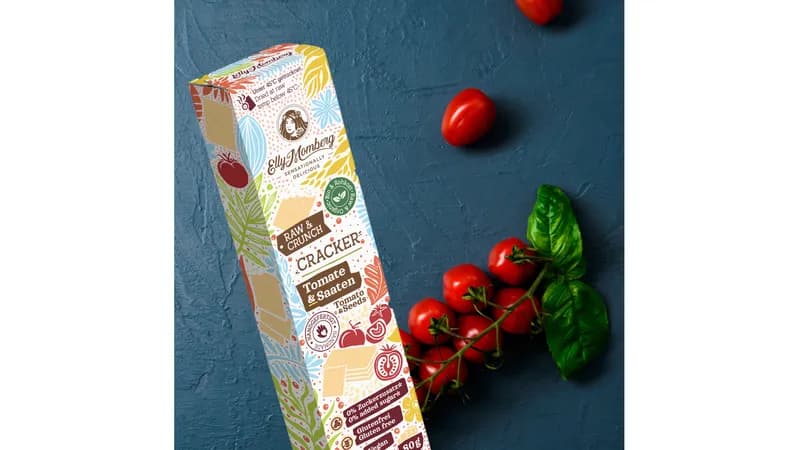 BIO Rohkost-Gemüse-Cracker - Tomate & Saaten - Raw & Crunch von Elly Momberg Gallerie Bild 2