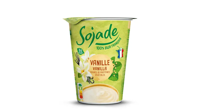 Bio Soja-Alternative zu Joghurt Vanille