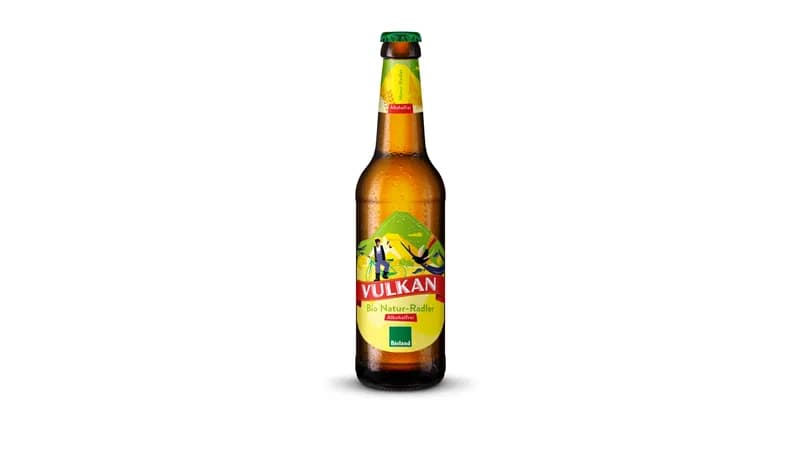 Vulkan BIO Natur-Radler alkoholfrei 0,33l LN von Vulkan Brauerei Gallerie Bild 1