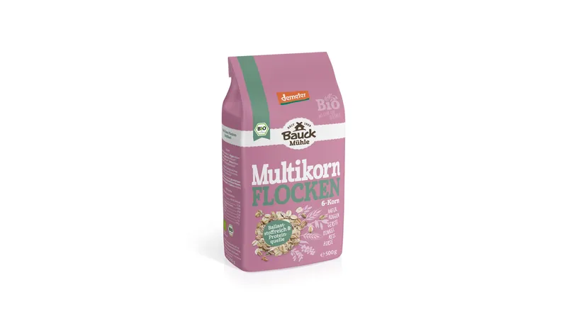 Multikorn Flocken 6-Korn Demeter von Bauck GmbH