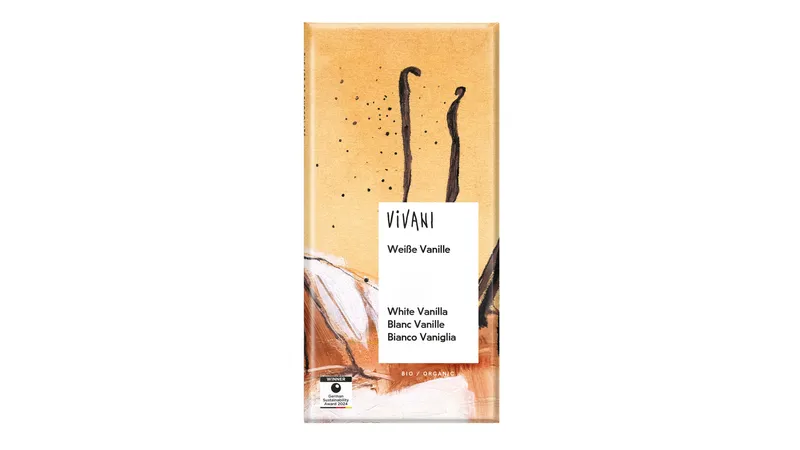 Vivani - Weiße Schokolade mit Vanille Gallerie Bild 1