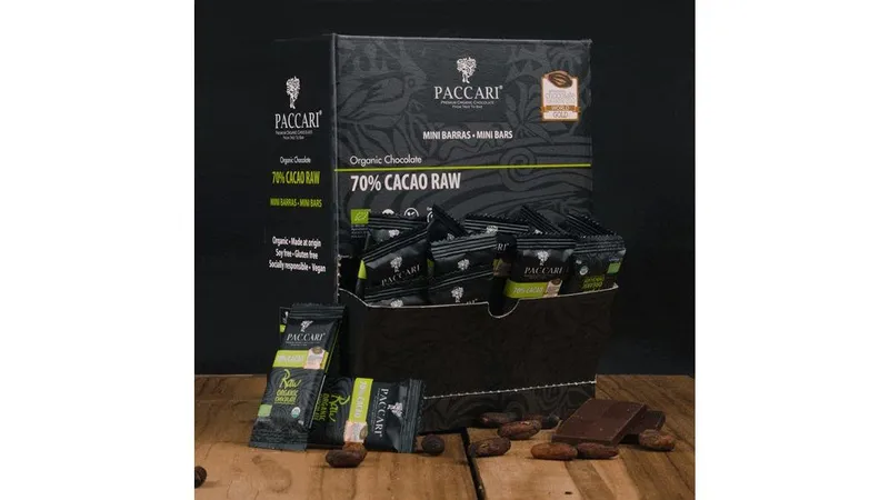 Thekenaufsteller Raw 70% von PACCARI Schokolade Gallerie Bild 1