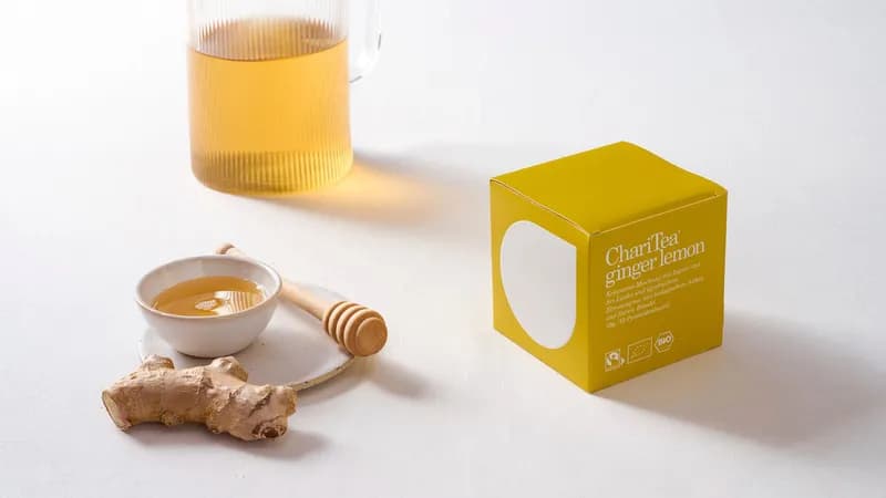 ChariTea ginger lemon von Lemonaid Beverages GmbH Gallerie Bild 1