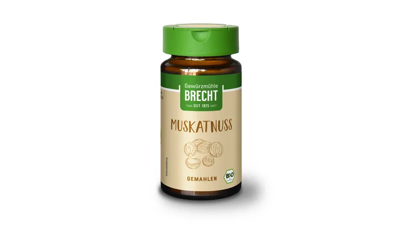 Muskatnuss gemahlen