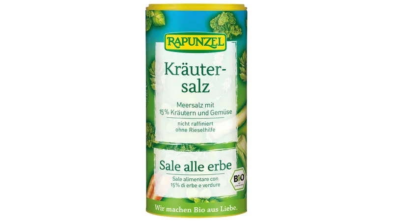 Kräutersalz mit 15% Kräutern und Gemüse von RAPUNZEL Naturkost GmbH & Co. KG