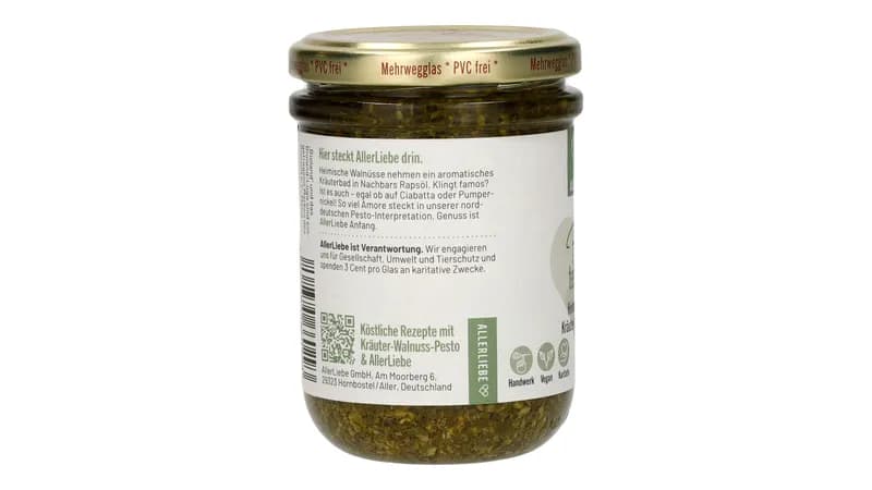ALLERLIEBE Kräuter-Walnuss Pesto 175g von Allerliebe  Gallerie Bild 5