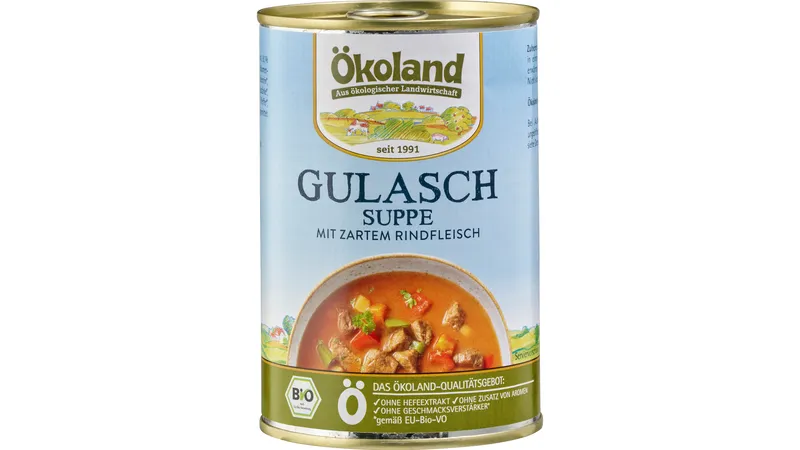Gulaschsuppe mit Rindfleisch
