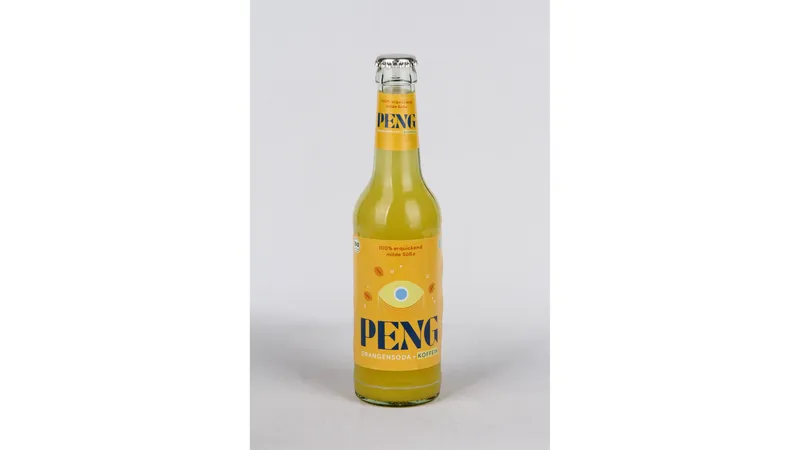 PENG Orangensoda +Koffein von PENG Beverages GmbH Gallerie Bild 1