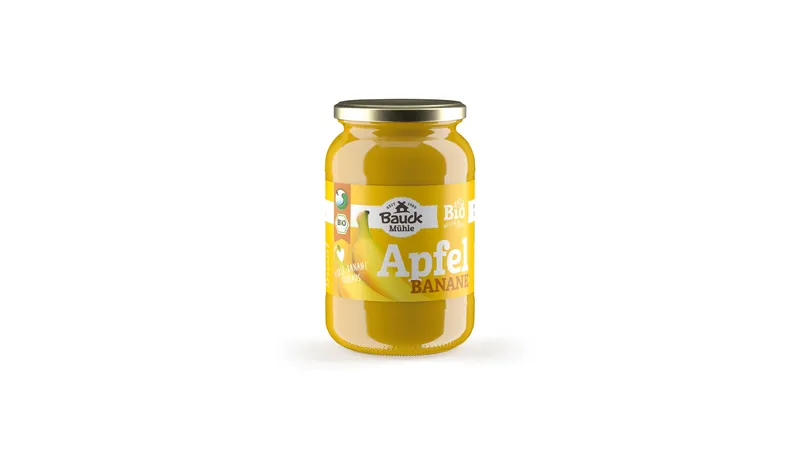 Apfel-Bananenmark ungesüßt Bio