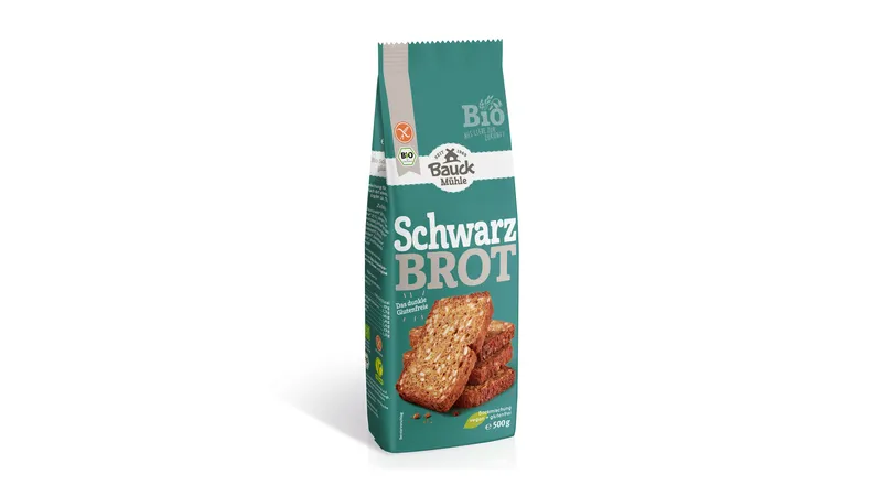 Schwarzbrot glutenfrei Bio