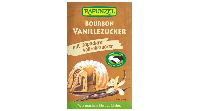 Vanillezucker Bourbon mit Rapadura HIH