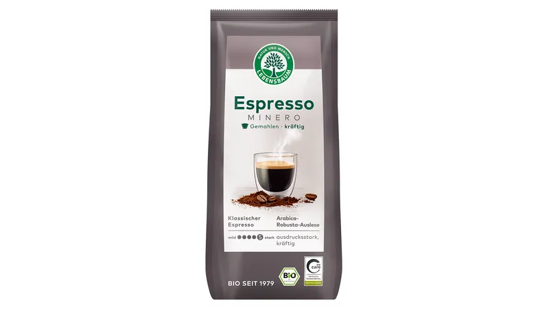 Espresso Minero, gemahlen