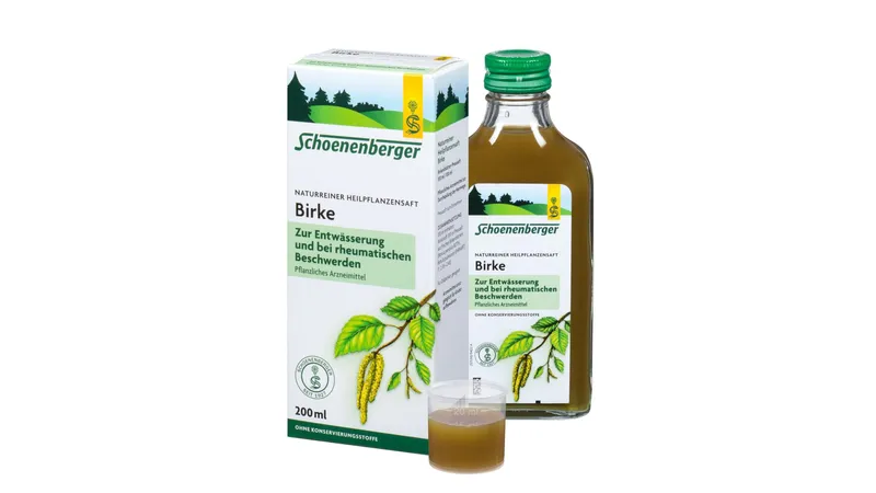 Birke, Naturreiner Heilpflanzensaft bio