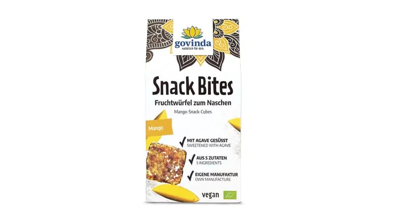 Snack Bites Mango von Govinda Natur GmbH Gallerie Bild 1