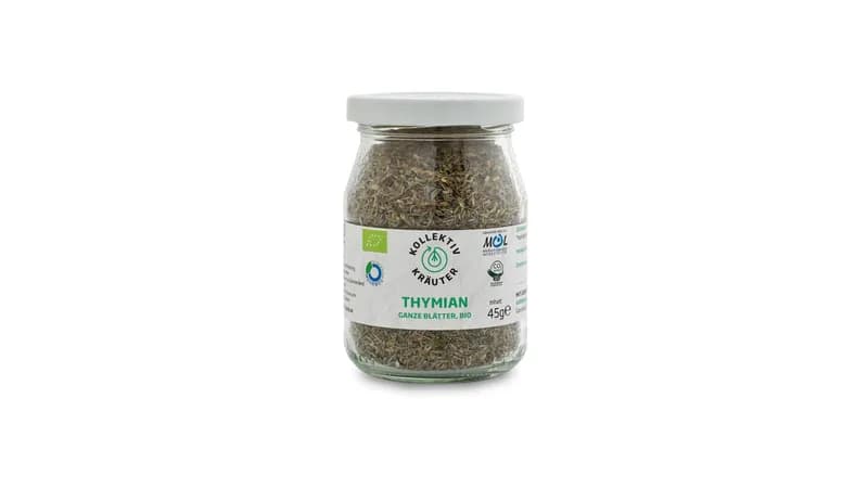 KollektivKräuter Bio-Thymian ganze Blätter