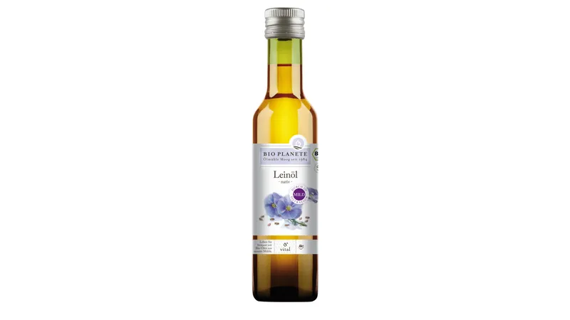 Leinöl nativ (mild durch 3D Filtration)