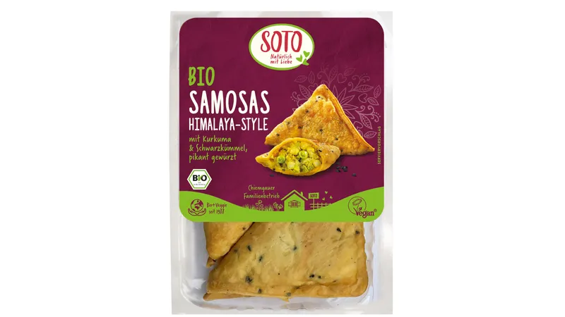 Bio Samosas Himalaya-Style
