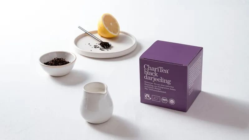 ChariTea black darjeeling von Lemonaid Beverages GmbH Gallerie Bild 1