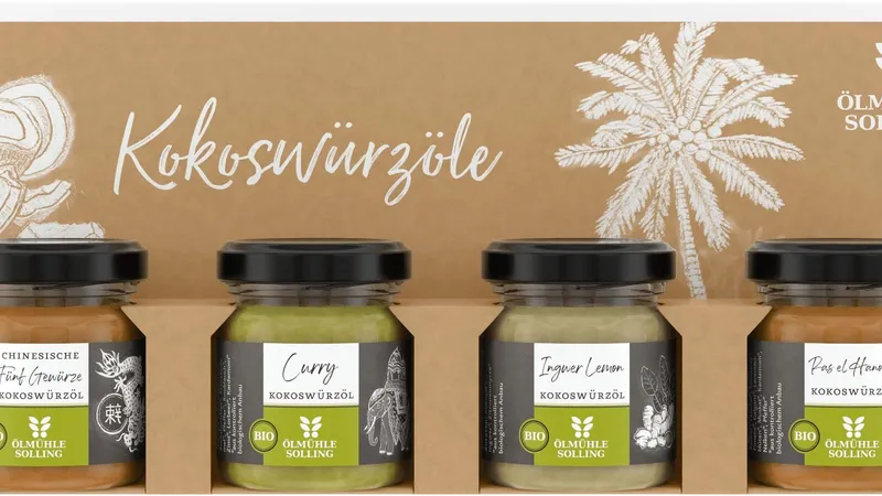 Asia-Küche EG-Bio 4x 30ml  von Ölmühle Solling Gallerie Bild 1