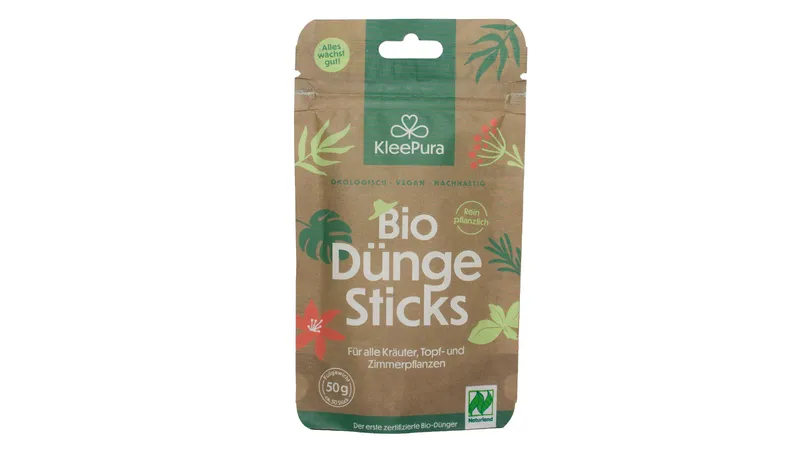 KleePura BioDüngerSticks aus 100% Bio-Klee und Bio-Luzerne (Naturland) von grünerdüngen GmbH