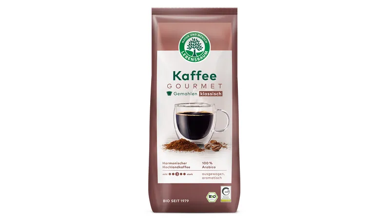 Kaffee Gourmet, klassisch, gemahlen