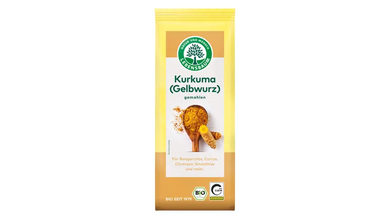 Kurkuma (Gelbwurz), gemahlen
