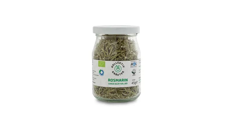 KollektivKräuter Bio-Rosmarin ganze Blätter