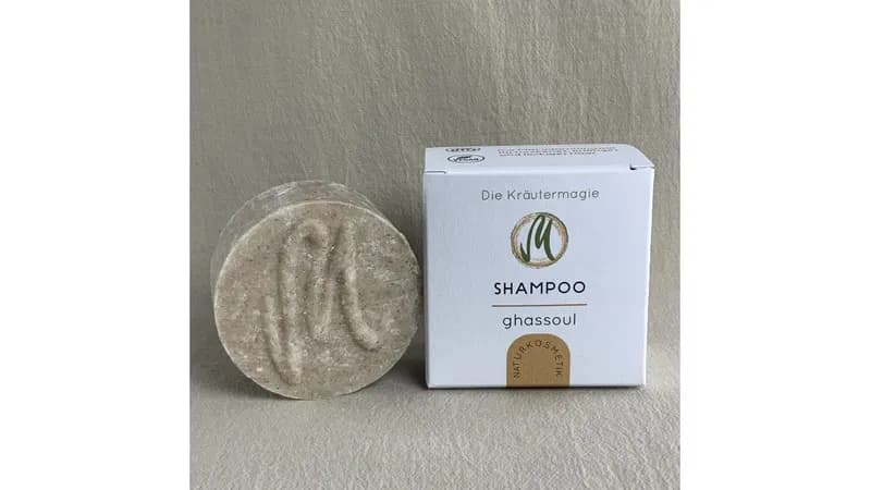 Festes Shampoo Ghassoul von dieKräutermagie.de