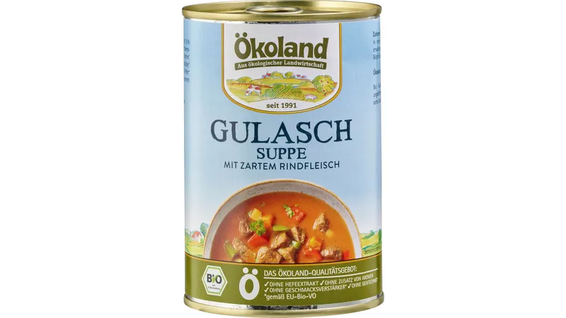 Gulaschsuppe mit Rindfleisch