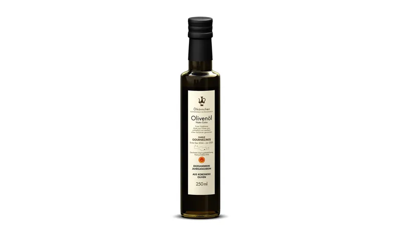 Ölkännchen  Familie Gourniezakis, Koroneiki Oliven, g.U. Viannos, Kreta GR 250ml von La Aceitera GmbH - Ölkännchen Gallerie Bild 1
