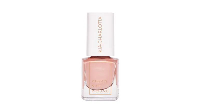 TESTER: Kia-Charlotta, Veganer Nagellack My Blankie (Metallisches Rosa Taupe), Bis zu 87% natürlich, 100% pflanzliche Lösungsmittel, Zertifiziert Vegan, Made in Germany, Premium Qualität, 5ml Gallerie Bild 1