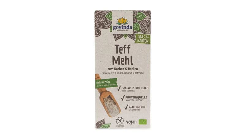 Teff-Mehl von Govinda Natur GmbH Gallerie Bild 1