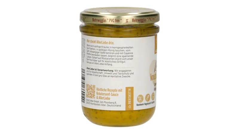 ALLERLIEBE Kräutersenf-Sauce 215g von Allerliebe  Gallerie Bild 2