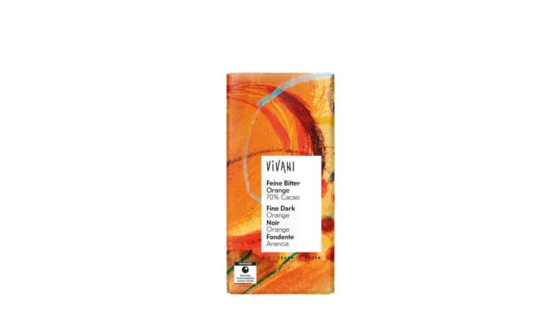 Vivani - Feine Bitter Orange Schokolade 70% Cacao von FineLand GmbH Gallerie Bild 1
