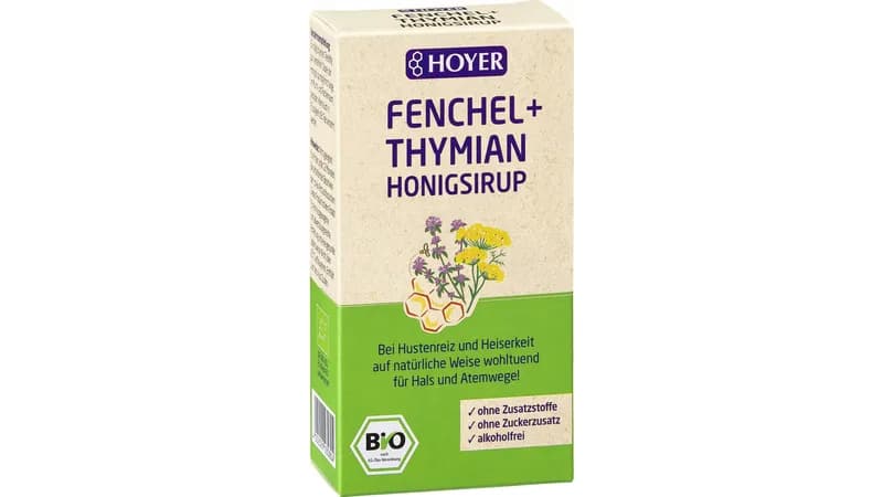 Fenchel + Thymian Honigsirup
