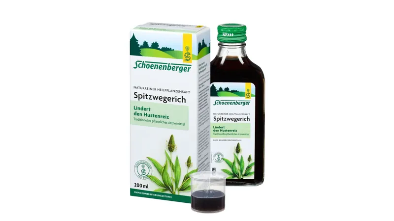 Spitzwegerich,Naturreiner Heilpflanzensaft bio
