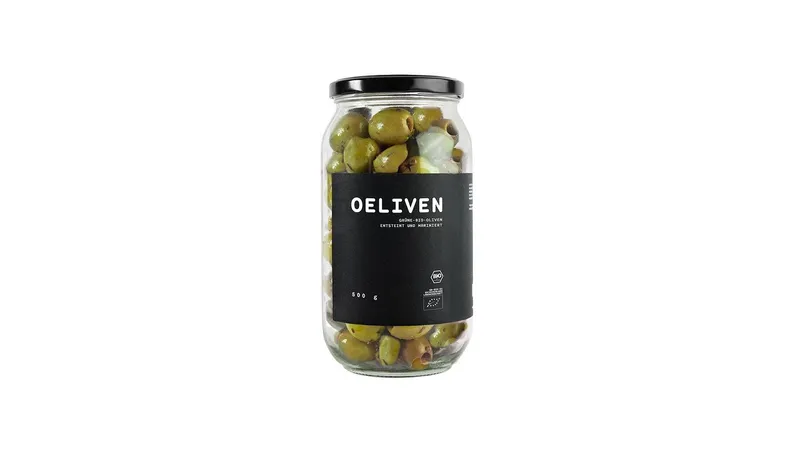 OELIVEN - biozertifizierte Chalkidiki-Oliven ( 100% ). Veredelt mit Olivenöl , Meersalz, Knoblauch, Essig und Oregano von OEL-Berlin Gallerie Bild 1