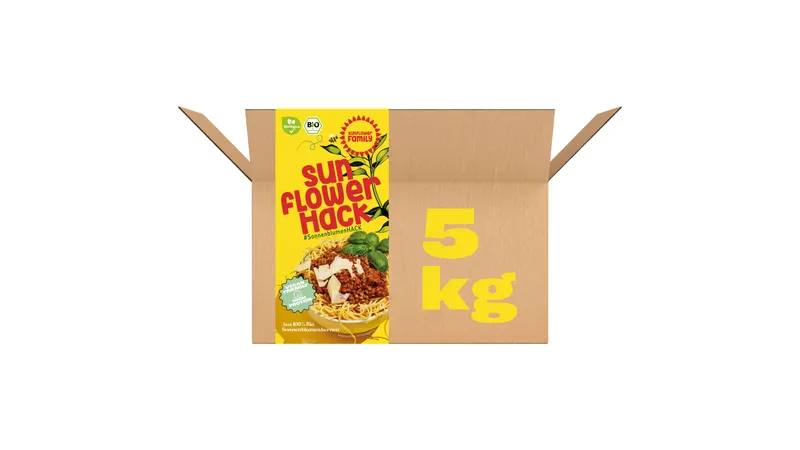 sunflowerHACK, bio, Gastropackung von SunflowerFamily GmbH Gallerie Bild 1