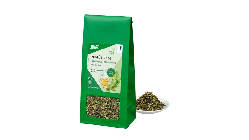 FreeBalance Löwenzahn-Brennnessel Tee bio von Herbaria Kräuterparadies GmbH
