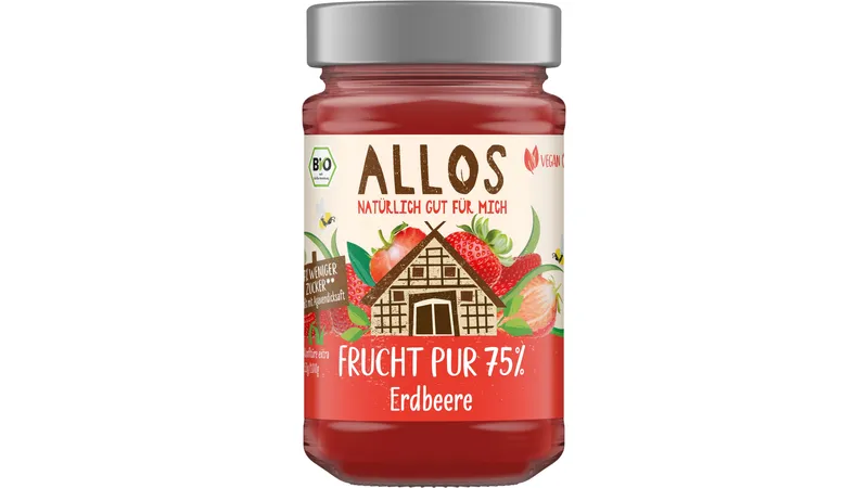 Frucht Pur 75% Erdbeere