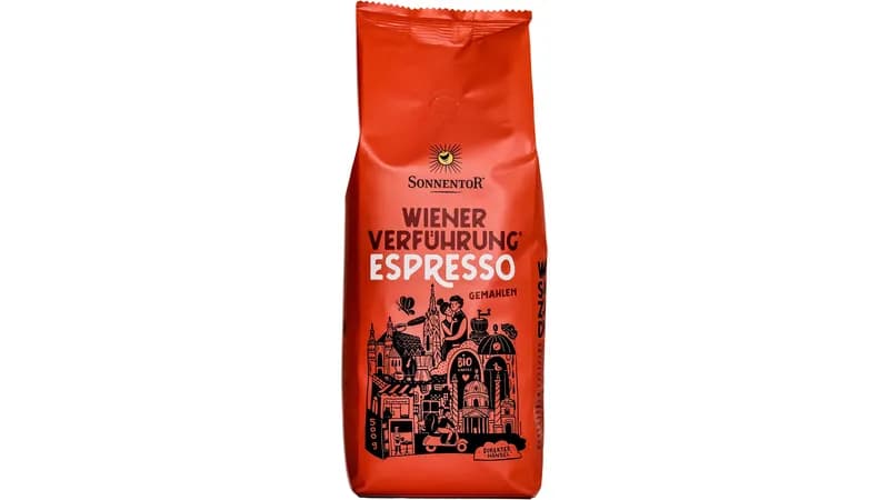 Espresso Kaffee gemahlen Wiener Verführung®, Packung