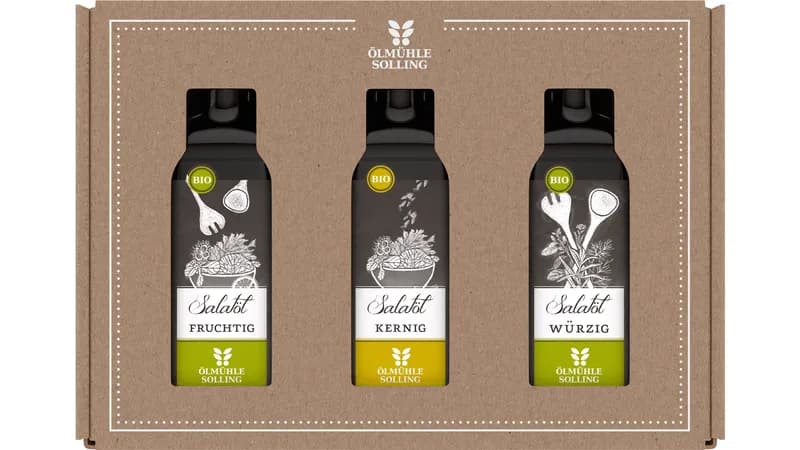 Salatöle EG-Bio 3x 100 ml  Gallerie Bild 1