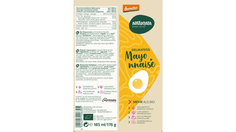 Delikatess Mayonnaise in der Tube