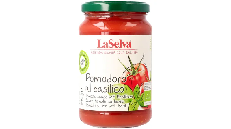 Tomatensauce mit frischem Basilikum - Pomodoro al basilico