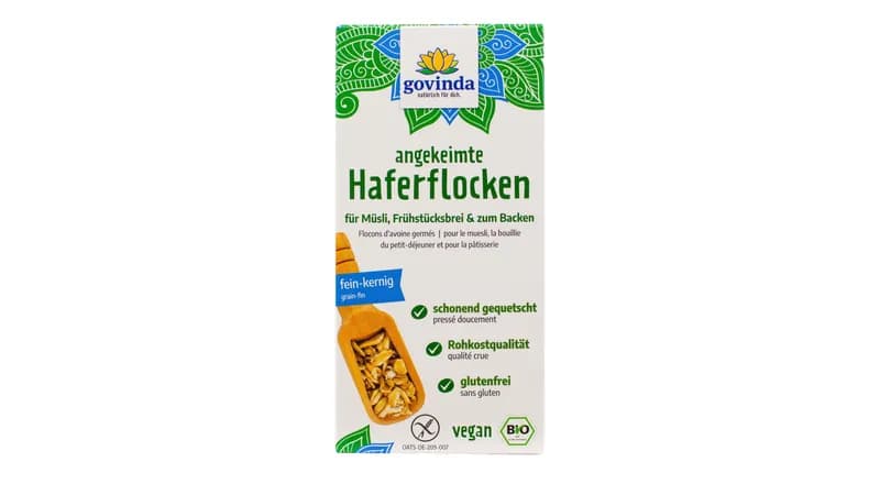 Haferflocken, angekeimt von Govinda Natur GmbH Gallerie Bild 1